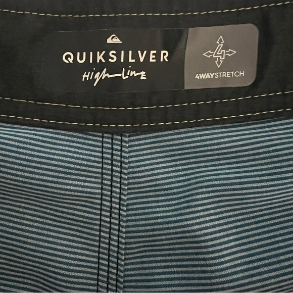 Quicksilver High Line Board Shorts Mens 33 **FLAW - Picture 5 of 11